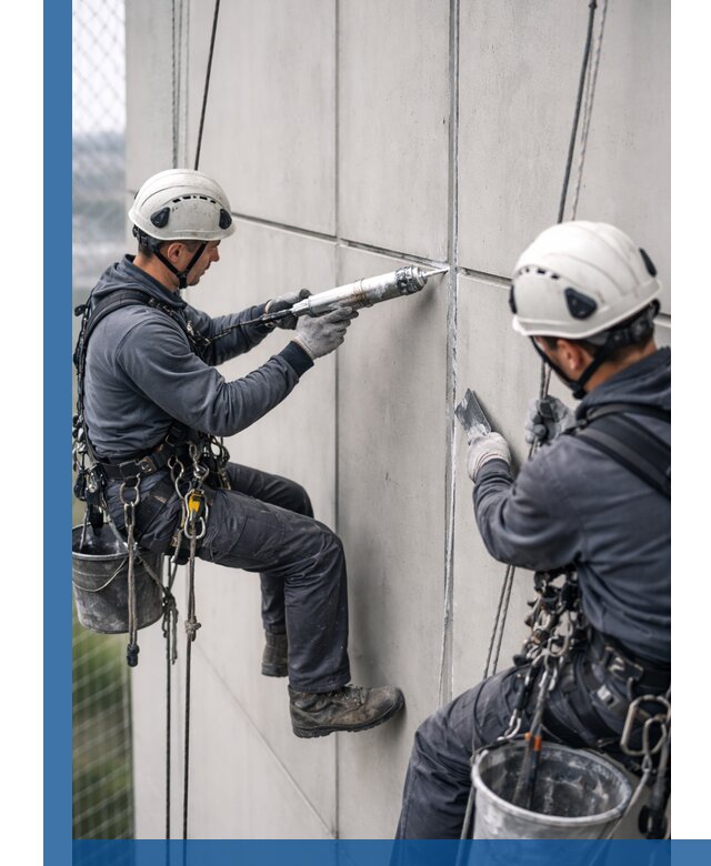 Первичная герметизация швов фасадов и кровель в Асбесте