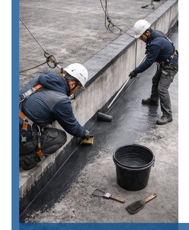 Гидроизоляция кровли жидкой резиной профессионально в Асбесте