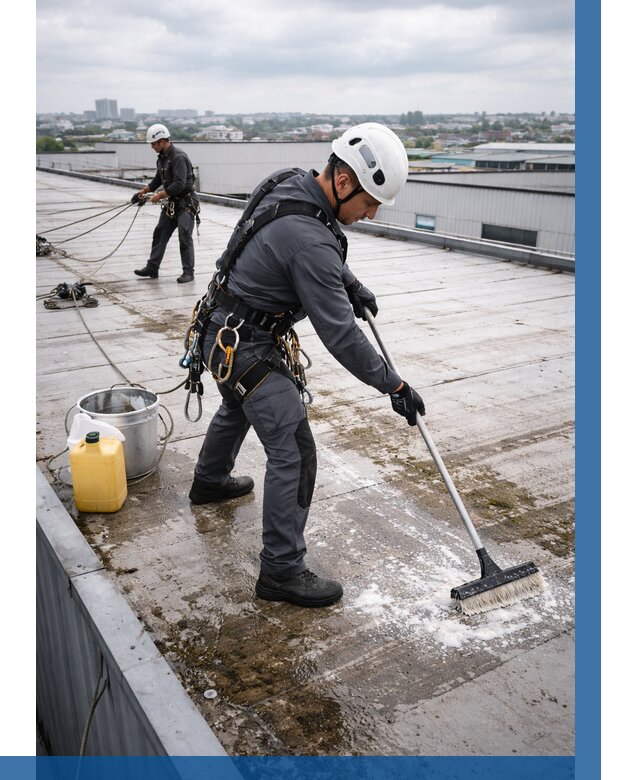 Очистка крыши по графику в Асбесте от 7580 р. | ВЫСОТНИК-Сбс