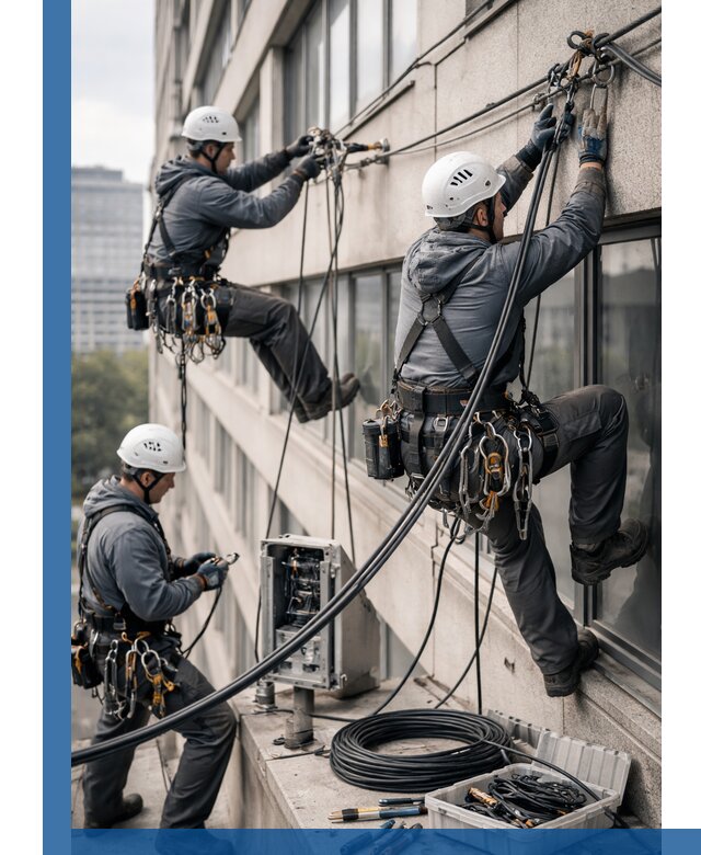 Прокладка оптоволоконного кабеля в Асбесте под ключ с тестированием