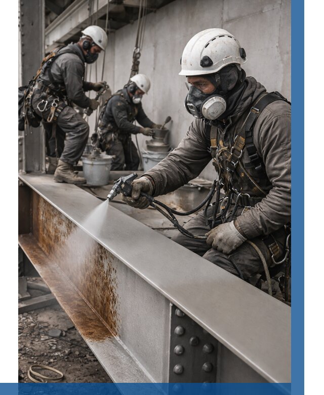 Антикоррозионная покраска металла в Асбесте от 707 р. | ВЫСОТНИК-Сбс