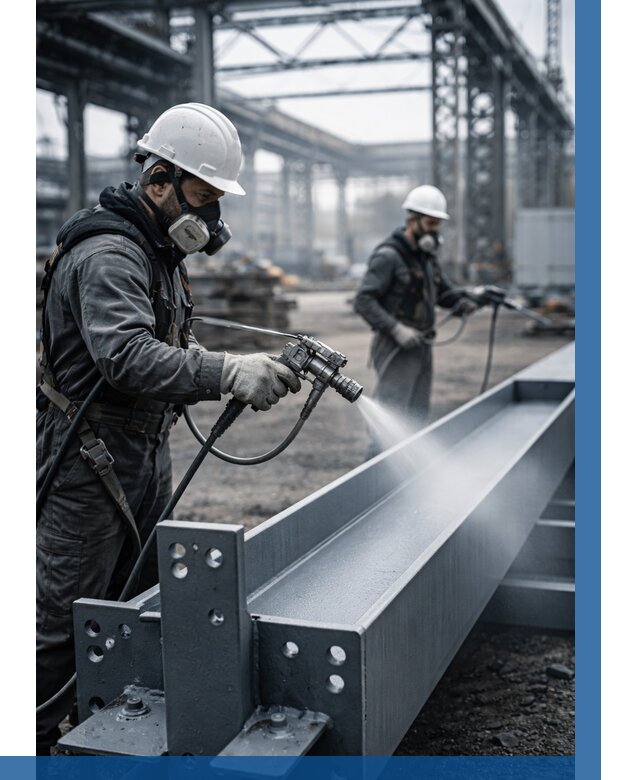 Антикорроз. обработка металлоконстр. в Асбесте от 455 р. | ВЫСОТНИК-Сбс