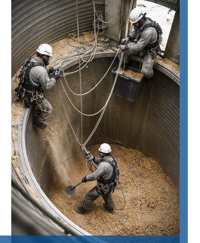 Чистка зерновых бункеров в Асбесте от 12128 р. | ВЫСОТНИК-Сбс