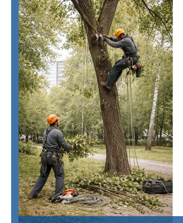 Санитарная обрезка деревьев в Асбесте, профессионально и безопасно