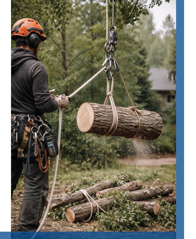 Валка деревьев частями в Асбесте от 7580 р. | ВЫСОТНИК-Сбс