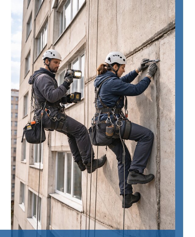 Обследование межпанельных швов в Асбесте от 1819 р. | ВЫСОТНИК-Сбс