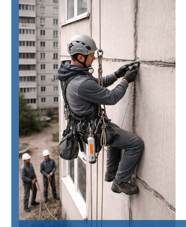 Обследование межпанельных швов и герметизация в Асбесте