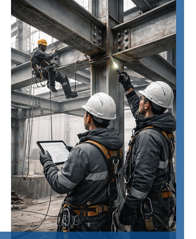 Обследование металлоконструкций в Асбесте от 5559 р. | ВЫСОТНИК-Сбс